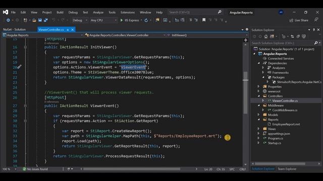 Reports in Angular applications using Stimulsoft смотреть онлайн