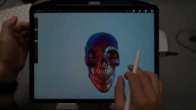 Procreate 5.2 3d Painting [Quick Test ] смотреть онлайн