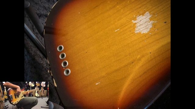 Sound Sample Fender Custom Shop / 2023 Limited Edition 1959 Precision Bass Special Relic смотреть онлайн