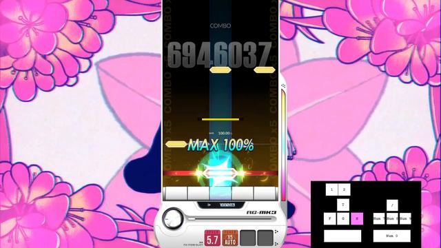 【DJMAX RESPECT V】 너로피어오라 (Flowering) 5B SC 100% (Lv. 11) смотреть онлайн