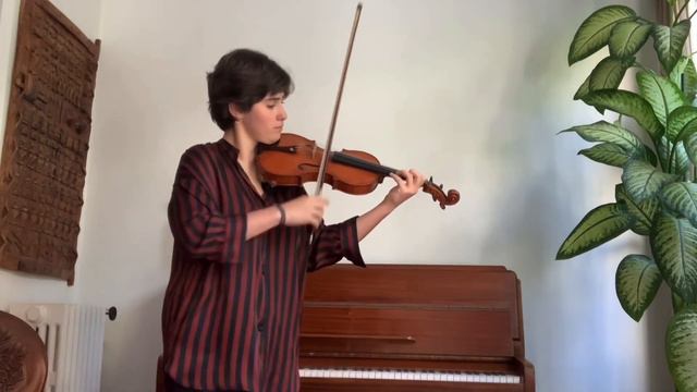 Madalena Rollo - Partita III (Menuet I & II, Bourée, Giga), J. S. Bach смотреть онлайн