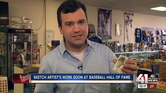 Overland Park sketch artist's work receives permanent spot in Cooperstown смотреть онлайн