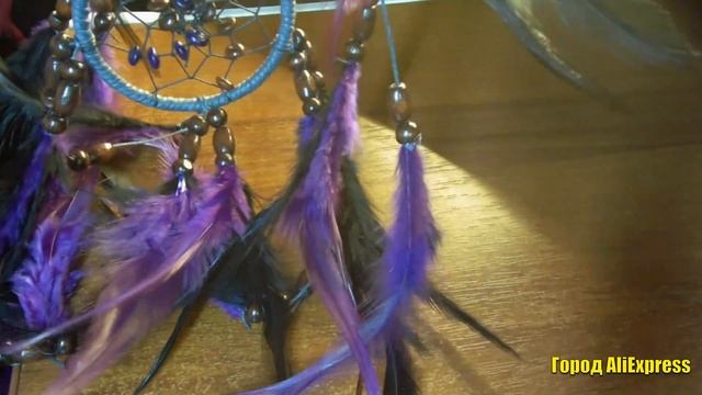Распаковка Фиолетового ловца снов Dream Catcher ручной работы смотреть онлайн