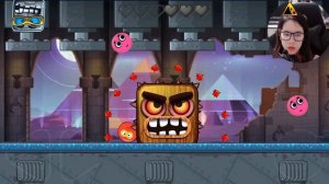 RED BALL 4 SPONGEBOB AMONG BALL &SUPER BALL 'FUSION BATTLE' with SPONGEBOB BOSS 3 & GOOMBA ALL BOSS