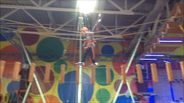 Экстрим парк. Трасса на верёвках. №2 смотреть онлайн