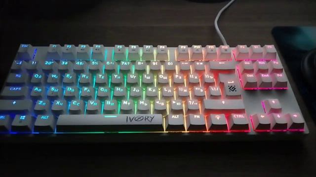 АСМР ОБЗОР И РАСПАКОВКА МОЕЙ НОВОЙ ИГРОВОЙ МЕХАНИЧЕСКОЙ КЛАВИАТУРЫ DEFENDER IVORY ⌨️ смотреть онлайн