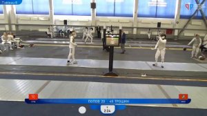 Первенство России среди юниоров и юниорок до 24 лет 2021, Рапира командные, ЖЕЛТАЯ дорожка