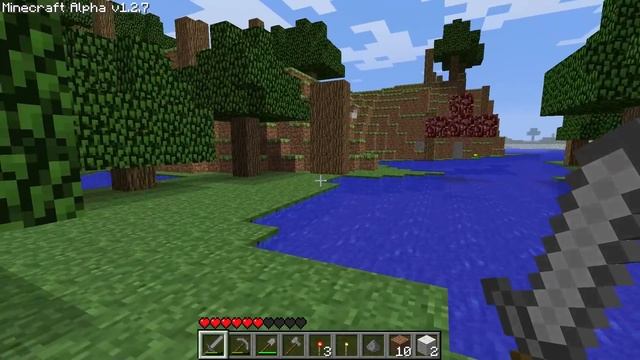 Minecraft Alpha 1.2.7 should be BANNED... смотреть онлайн