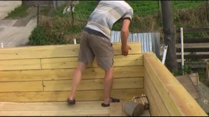 Баня из бруса за две недели. Часть 3. Своими руками.