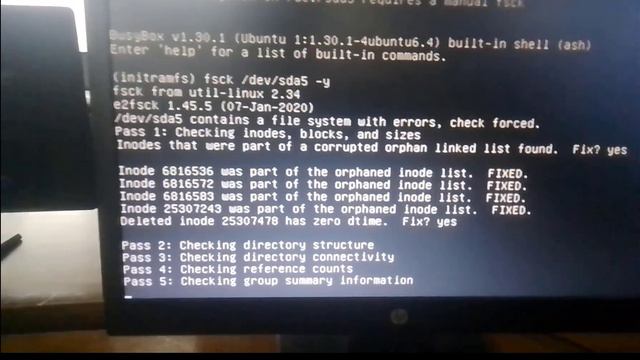 how to fix initramfs error in ubuntu смотреть онлайн
