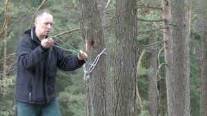 Узлы альпинистские - Как крепить веревку к опоре #64