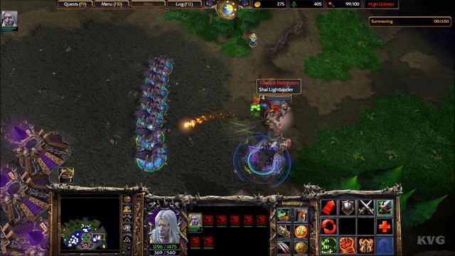 Warcraft 3: Reforged - Undead Campaign - Walkthrough - Part 22 - Under the Burning Sky HD смотреть онлайн