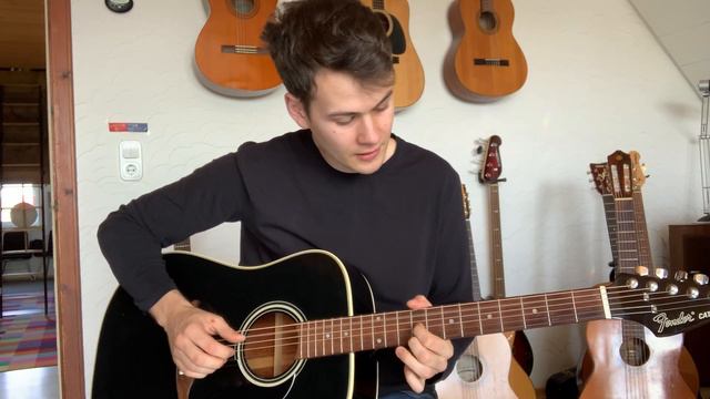 Fender Catalina Acoustic Guitar | 1980s смотреть онлайн