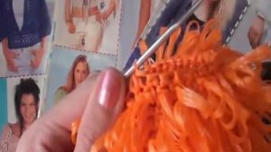 Мочалка крючком.