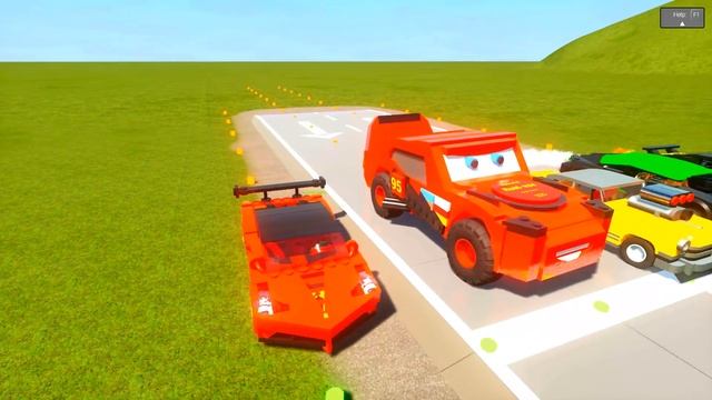 НАШЛИ МОЛНИЮ МАКВИН НА СВАЛКЕ В BRICK RIGS! РЕАЛЬНАЯ ЖИЗНЬ и ЛЕГО ТАЧКА НА ПРОКАЧКУ В БРИК РИГС! смотреть онлайн