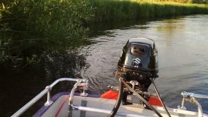 Удачно обкатал Suzuki df 9 9 brs !!!