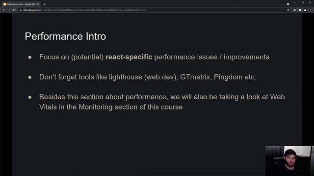 React Course - Performance - Intro смотреть онлайн