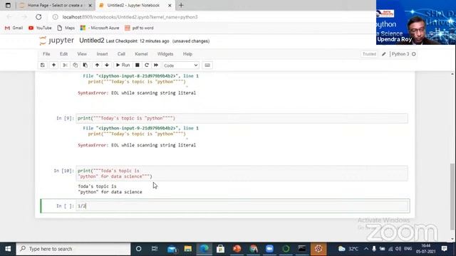 Python for data science session 2 смотреть онлайн