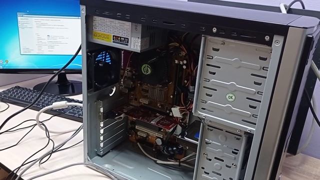 Обзор системного блока Intel/4gb/500gb/512 видеок смотреть онлайн