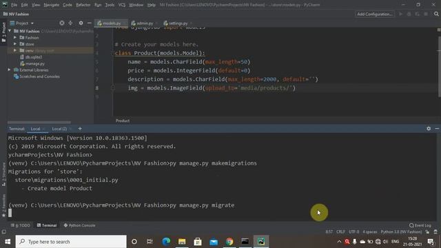 Solved Product Model Issue & Creating Product Admin Side #11 | Python Django E-commerce Website смотреть онлайн