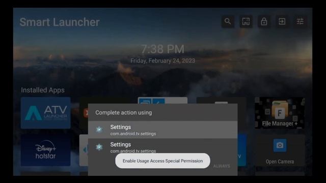 Smart TV Launcher With AppHide Features 2023 смотреть онлайн