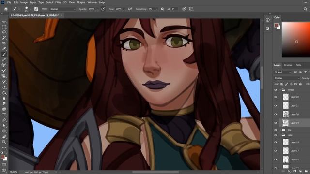 [SPEEDPAINT] Halloween Masquerade ? | Photoshop смотреть онлайн