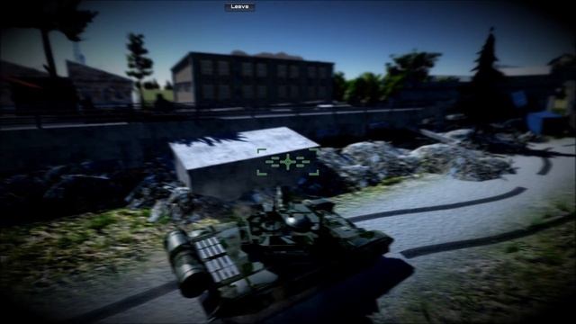 Разрушаемость карты "Заброшенный город" в Armored War 2.0 смотреть онлайн