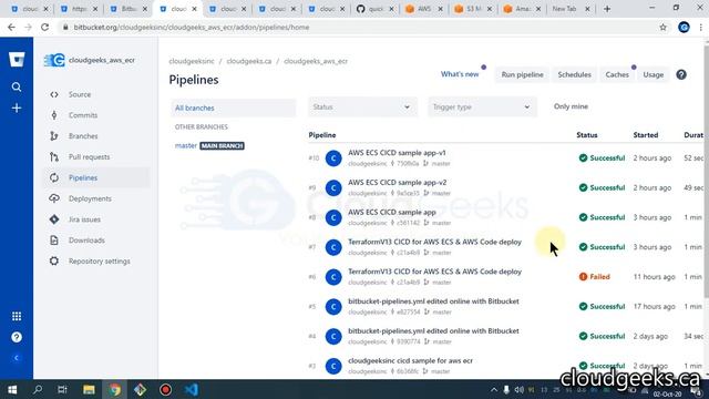 Master Terraform v13: Deploying containers with Spring Boot & CI/CD on AWS CodePipeline & ECS - P2 смотреть онлайн