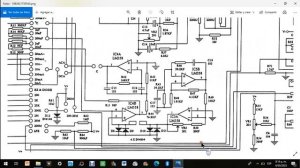 Multímetro m890c+ diagrama electrónico schematic