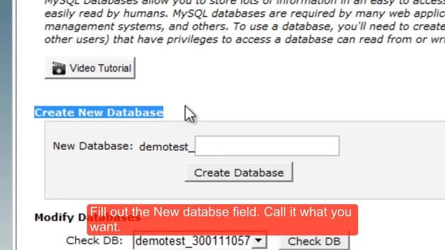 How to create MySQL DataBase using web hosting cPanel смотреть онлайн