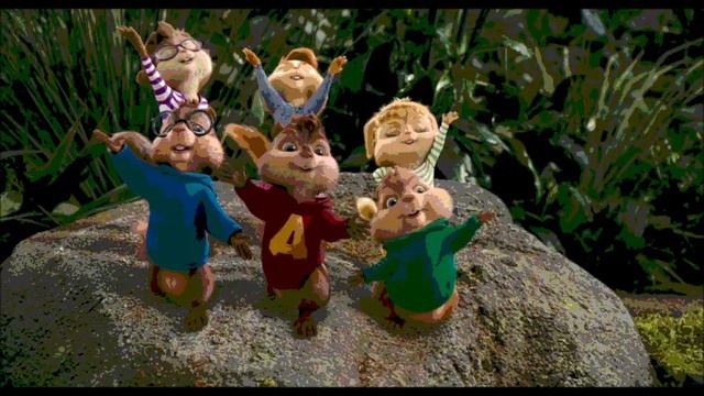 pitbull ft christina aguilera feel this moment chipmunks and chipettes version смотреть онлайн