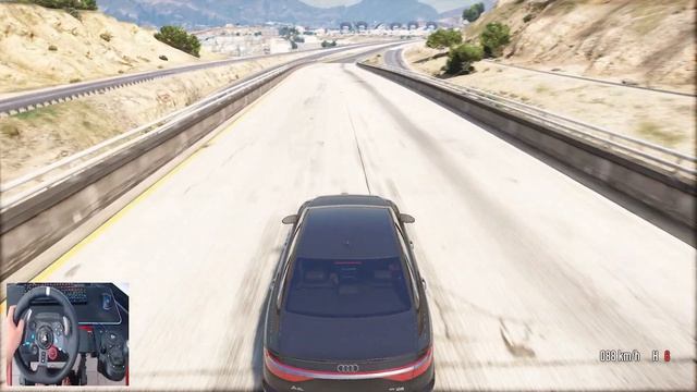 Audi A8 2018 - Realistic Driving GTA 5 - Steering Wheel + Shifter Logitech G29 смотреть онлайн