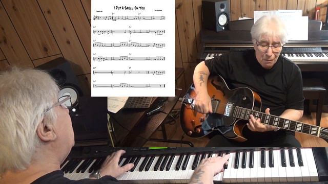 I Put A Spell On You - Jazz guitar & piano cover ( Jay Hawkins ) смотреть онлайн