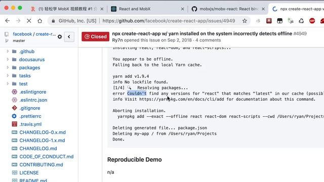 React & MobX 实战视频教程 #2 准备环境开始玩（今天第三更） смотреть онлайн