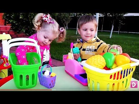 ✿ Играем в Магазин СУПЕРМАРКЕТ Магазин Мороженого Игры для Детей McDonalds серии подряд play store смотреть онлайн