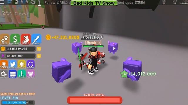 RPG World ROBLOX Парень с топором Симулятор убийцы монстров RPG World ROBLOX смотреть онлайн