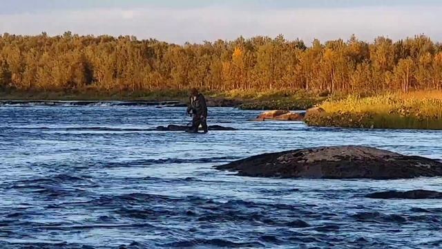 Терский берег-рыбалка на семгу! смотреть онлайн