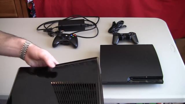 Xbox 360 Slim Vs. PS3 Slim - HD 1080P смотреть онлайн