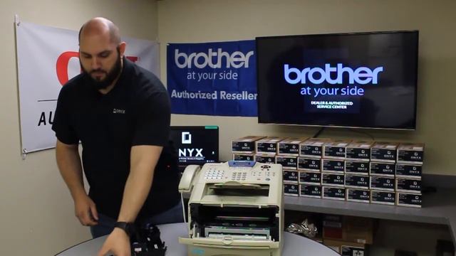 Brother MFC-8220 | Onyx Imaging | OKC Printer Repair | How to Replace and Reset Drum Unit смотреть онлайн