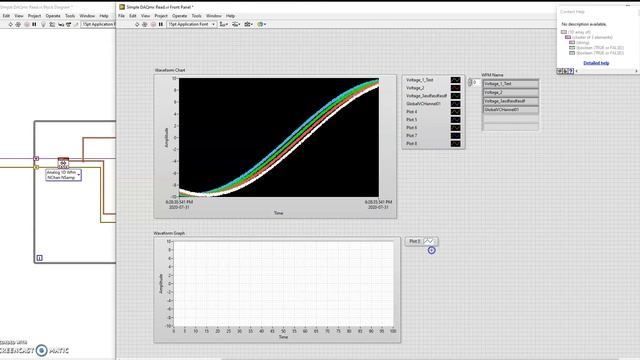 LabVIEW Tutorial #7 : DAQ WFM Channel Names and how to use them смотреть онлайн