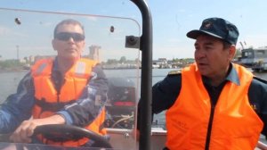 Экзамен на управление моторной лодкой