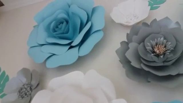 БУМАЖНЫЕ ЦВЕТЫ для декора ИНТЕРЬЕРА / Paper Flowers for Home Decor смотреть онлайн