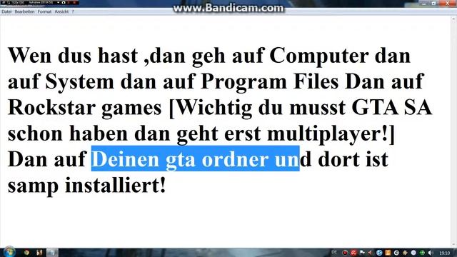 GTA San Andreas Multiplayer Server [SA:MP] смотреть онлайн