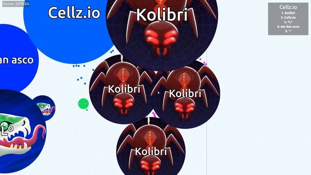 INSANE CELLZ.IO DOUBLESPLIT! SUPER DESTROYING TEAMS ( Game Like Agar.io ) смотреть онлайн