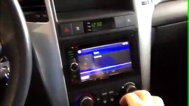 Instalación radio Chevrolet Captiva. Doble DIN, Navegador, Manos libres смотреть онлайн