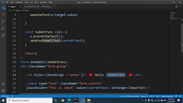 #27, Form Submit In React (Part 2) смотреть онлайн