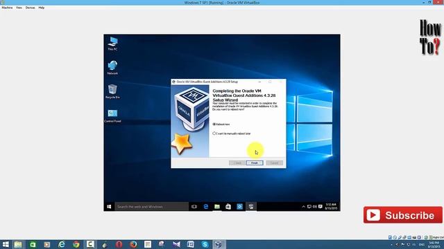 Windows 10 VirtualBox Guest Additions not working Fixed смотреть онлайн