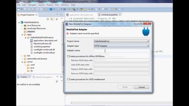 IBM MobileFirst and Windows mobile C# apps смотреть онлайн