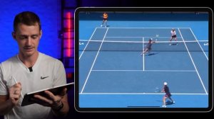 Боишься играть слета в парной игре? Двигайся! | Большой теннис