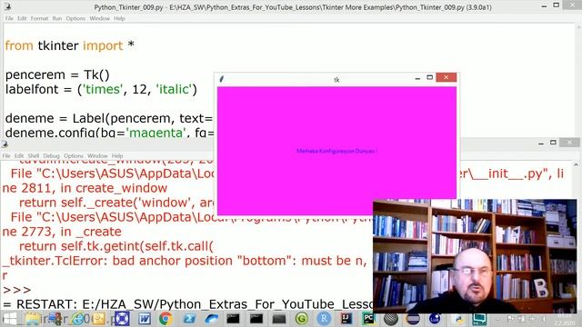 Tkinter İleri Düzey Örnekler Python İpucu - Python 3 9 0a IDLE Tanıtımı ve Tkinter Örnekleri. -II- смотреть онлайн